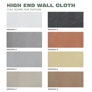 Rivestimento Murale in PVC Impermeabile Grigio-Bianco Chiaro con Linee Astratte, Non Lucido, <span class=keywords><strong>per</strong></span> Design d'<span class=keywords><strong>Interni</strong></span> Minimalista in Hall e Hotel - Product Image 6