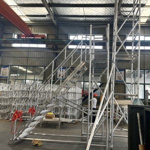 Torre <span class=keywords><strong>de</strong></span> Andamio <span class=keywords><strong>de</strong></span> Aluminio con Ruedas, Andamio Móvil <span class=keywords><strong>de</strong></span> Aluminio, Andamio <span class=keywords><strong>de</strong></span> Fachada, Plataforma <span class=keywords><strong>de</strong></span> Trabajo <span class=keywords><strong>de</strong></span> Altura Personalizable - Product Image 3