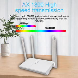 Venta caliente AX1800 Dual Band Gigabit <span class=keywords><strong>Router</strong></span> inalámbrico Wifi6Vpn Openwrt Mesh Openwrt Openvpn Passwall Mesh 4 Antenas externas - Product Image 5