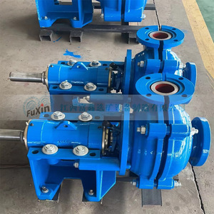 FuXin High Pressure Centrifugal Slurry <b>Pump</b> 6m <b>Suction</b> Head Flange Connection Electric Three Phase Motor Steel Body - Product Image 2