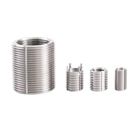 SS304 Stainless Steel Polished Finish 55 Degree Cylindrical Sealing Pipe Thread Lock Wire Insert DIN Standard for G1/2 G3/4 G1