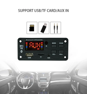 Con función BT Tarjeta TF U Disco Formato MP3 Módulo DE REPRODUCTOR DE MP3 para automóvil Reproductor de música de buena calidad para automóvil - Product Image 6