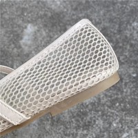 Chaussures Mary Jane Ballerines Originales Classiques de Haute Qualité pour Filles, Sandales Plates en Maille, Chaussures de Ballet Résille en Cuir à Bride pour Femmes