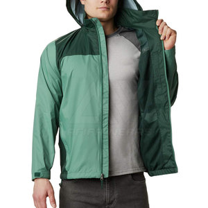 Veste de pluie imperméable haute performance pour hommes Nouveau design Col montant Équipement d'extérieur élégant pour la saison hivernale - Product Image 5