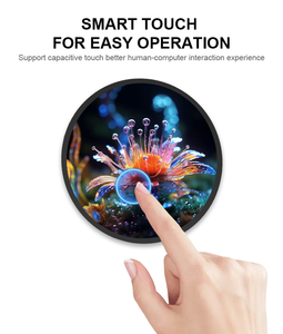 Affichage numérique publicitaire mural, écran tactile LCD à transistor à <span class=keywords><strong>film</strong></span> mince circulaire personnalisé de 23,6 pouces - Product Image 2