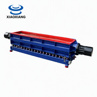XIAOXIANG 600L Große Rechteckige Vibrationsentgratungsmaschine Automatische Entgratung PLC-Gesteuert 3kW 400V 800kg