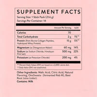 OEM/ODM Polvo de Proteína Transparente de Alta Potencia con Sabor a Frambuesa, 14 Sobres + Bebida con Mezcla de Colágeno y Electrolitos para Apoyo a la Vitalidad