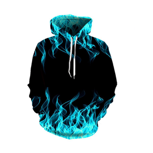 Vente en gros de sweatshirts à capuche en coton épais sublimés pour hommes sweats à capuche surdimensionnés avec logo personnalisé - Product Image 4