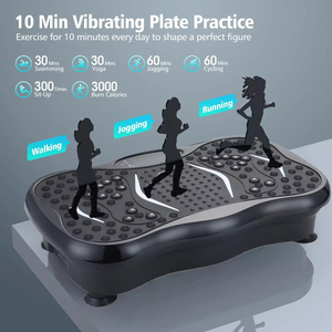 Máquina de Ejercicio Ultrafina para Adelgazar al por Mayor, Mini <span class=keywords><strong>Plataforma</strong></span> Vibratoria Curva 4D para Entrenamiento Corporal y Pérdida de Peso - Product Image 3
