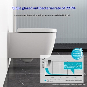 WC mural en céramique <span class=keywords><strong>Duravit</strong></span>, WC à sortie arrière 252909 - Product Image 4