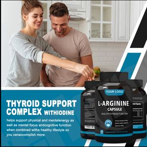Capsule d'arginine de marque de distributeur OEM Supplément d'acide aminé l capsules d'arginine l-arginine - Product Image 4