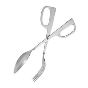 Heavy Duty Stainless Steel Food <b>Tongs</b> Thickened Metal Kitchen Scissor <b>Tongs</b> for BBQ Grilling Bread Buffet <b>Serving</b> Utensils - Product Image 6