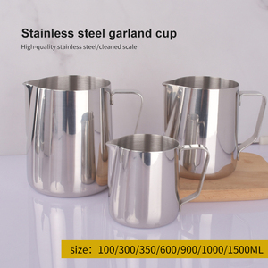 Ma thuật màu 350ml kim loại sữa Jug sang trọng bọt <span class=keywords><strong>Pitcher</strong></span> và Pot Set cho barista bền vững kim loại drinkware thả - Product Image 5