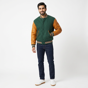Chaqueta Varsity para Hombre, Nueva Moda, Precio Económico OEM, Chaqueta de Invierno de Súper Calidad, Chaqueta Varsity para Hombre Ligera y de Tendencia - Product Image 1