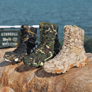 Vente directe du fabricant de nouvelles chaussures de randonnée imperméables pour hommes, <span class=keywords><strong>bottes</strong></span> de <span class=keywords><strong>chasse</strong></span> camouflage, chaussures tactiques légères en gros - Product Image 2