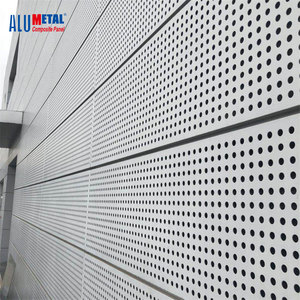 Alumetal 3mm hiện đại bên ngoài <span class=keywords><strong>alucobond</strong></span> nhôm bảng điều chỉnh cài đặt cho các tòa nhà chung cư với chống cháy laser cắt các tính năng - Product Image 1