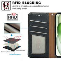 Étui magnétique à rabat pour Samsung S26 S25 S24 S23 FE S26 S25 S23 S22 Plus S26 S25 S24 S23 Ultra avec fente pour carte et blocage RFID