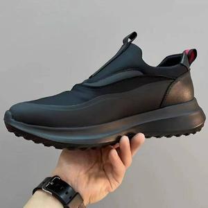 Zapatos para hombre - Zapatillas deportivas de suela gruesa para primavera, nuevo estilo, informales para correr, ligeras, transpirables, con suela suave, estilo walking. - Product Image 1