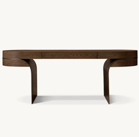 Nuevo diseño Muebles de oficina de madera Escritorios de computadora para el hogar Escritorios de oficina de madera de roble