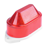Alarma DE SEGURIDAD pequeña, luz indicadora Flash LED, señal estroboscópica de advertencia, lámpara de advertencia, 12V, 24V, 220V, compatibilidad