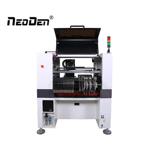 NeoDen10-máquina de selección y colocación de alta precisión, 8 cabezales de montaje con doble cámara voladora