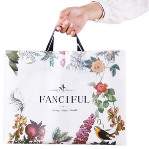 Customization carry shopping bags plastic custom bags for shopping with your LOGO