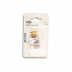 Agujas de Coser Ilan, 12 Piezas, Chapadas en Oro, para Coser a Mano - Product Image 2