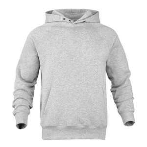 High Quality Oversized Drop Shoulder Hoodie Anti-Wrinkle Snap Button <b>Thick</b> <b>Fleece</b> Polyester Men's Autumn Hoodie - Product Image 6