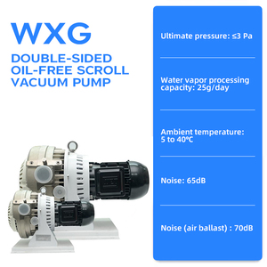 省エネ・無振動 WXG-8B 8L/S オイルフリースクロール式ドライ真空ポンプ（研究室用） - Product Image 2