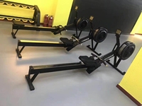 Appareil de cardio-training commercial pour salle de sport, rameur d'intérieur pliable avec siège