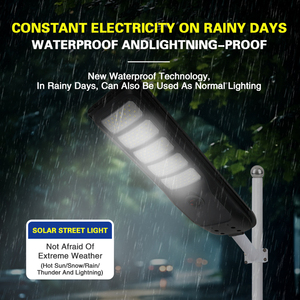 <span class=keywords><strong>Lampe</strong></span> <span class=keywords><strong>solaire</strong></span> d'extérieur, <span class=keywords><strong>lampe</strong></span> domestique haute puissance à détection de mouvement, nouveau lampadaire intégré, <span class=keywords><strong>lampe</strong></span> d'éclairage de cour - Product Image 5