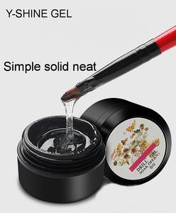 Y-shine Super UV-<span class=keywords><strong>Gel</strong></span> Nagelkunst mit Transparenten Kristall-Strasssteinen 15g Exzellenter Klebstoff DIY Heimdekoration Gratis Probe - Product Image 2