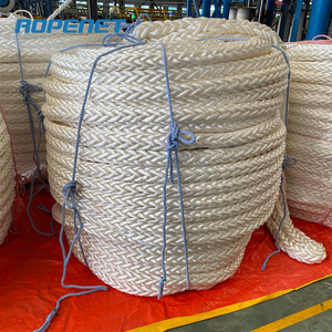 ROPENET 80MM 8 Strands örgülü naylon Polyester halat palamar halatı bağlama kuyrukları için - Product Image 4