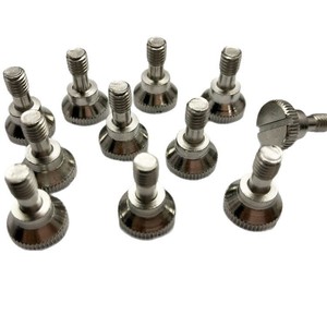 M5 M6 Knurled Screws 304 Stainless Steel Stepped Head Metric Thread Standard Screw Fasteners - Product Image 3