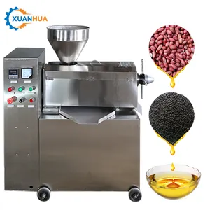 Máquina automática de extracción de aceite de oliva, prensa en frío y coco seco