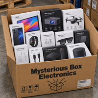 Boîte Mystère Électronique : Jeu d'Aventure Avancé, Écouteurs TWS, Manette de Jeu et Plus Encore - Approvisionnement Stable 5-10 pièces