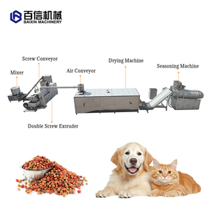 Ligne de transformation du poisson Baixin à bas prix, fabrication d'aliments pour animaux de compagnie, granulés, machine à granulés d'aliments pour animaux, haut rendement 100-1200 kg/h - Product Image 5