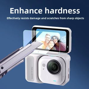 Protection d'écran en verre trempé anti-reflet personnalisable avec logo/emballage pour Insta360 Go 3 – Film de protection ultra-clair pour objectif d'appareil photo - Product Image 3