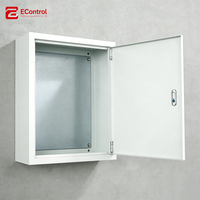 Boîtier en acier scellé personnalisable EControl, fabrication directe, robuste, IP66, anti-poussière, pour usage commercial/industriel en intérieur