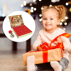 Calendario de Adviento Personalizado al por Mayor con Imágenes, 1000 Piezas, 24 Días, Rompecabezas de Cuenta Regresiva para Navidad, Caja de Regalo Sorpresa para Niños - Product Image 4