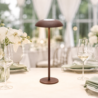 Lampe de table à commande tactile, style champignon, minimaliste, LED, pour chevet, mariage, fête, chambre, salon, décoration intérieure