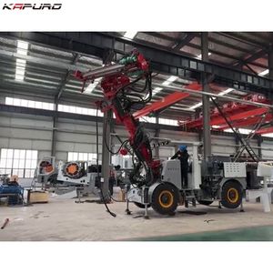 地下マイニングホイールアンカー掘削リグ基礎強化グラウティングマイニングロックサポートボルターマシン - Product Image 2