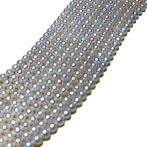 Cadena Aurora de 4-4.5 mm, Casi Perfecta, Efecto de Cuerpo Superior Invencible, Conjunto de Joyería de Moda, Microdefectos, Gema Aurora Brillante - Product Image 5