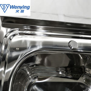 <span class=keywords><strong>Lavello</strong></span> da Cucina Monoblocco in Acciaio Inox Lucidato Plata Home Kitchen, Installazione Soprapiano - Product Image 5