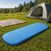 Matelas de camping gonflable automatique en PVC, compact et confortable, pour la randonnée et l'escalade, tapis de couchage d'extérieur