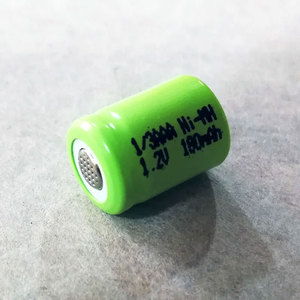 OEM 180mAh 1.2V Flat Top Nickel Metal Hydride <b>Rechargeable</b> <b>Battery</b> 1/3AAA Ni-MH for Headset Flashlight to - Product Image 2
