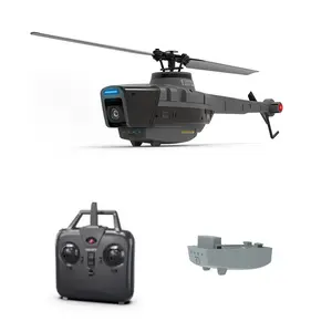 C128 Wifi 1080P摄像机RTF玩具迷你军用遥控黑大黄蜂直升机无人机