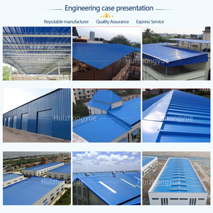 Lembar atap Upvc tahan air tahan lama dengan Anti-UV & tahan panas untuk penggunaan industri gudang bengkel atap lembar Pvc - Product Image 5