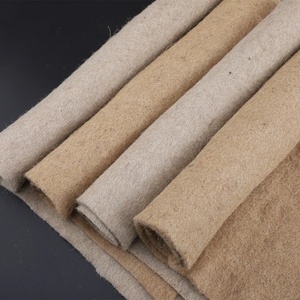 Personnalisé 100% jute lin ramie ouate 80% 50% lin polyester tissu non tissé pour la construction d'isolation <span class=keywords><strong>thermique</strong></span> et d'isolation acoustique - Product Image 3