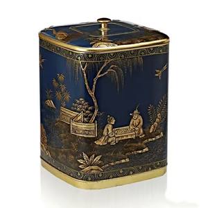 <span class=keywords><strong>Cubo</strong></span> <span class=keywords><strong>de</strong></span> <span class=keywords><strong>Basura</strong></span> Cuadrado Naranja <span class=keywords><strong>de</strong></span> Excelente Calidad EXHY con Tapa <span class=keywords><strong>de</strong></span> Cobre, Frascos <span class=keywords><strong>de</strong></span> Cerámica Clásicos, Jarrones, Decoración del Hogar, Baño - Product Image 4